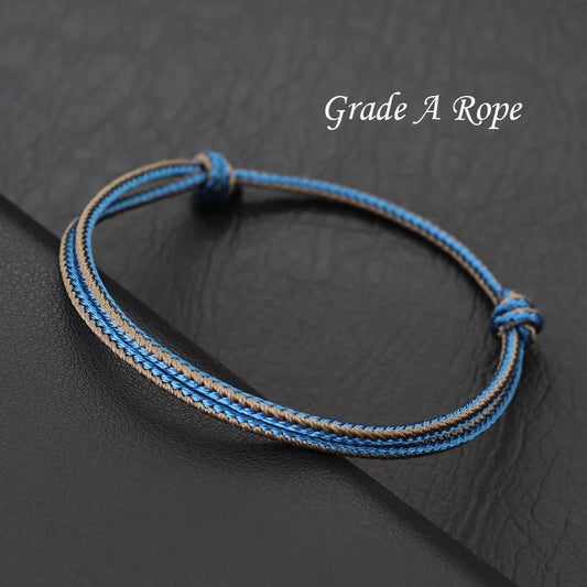 Minimalist Handmade Ethnic Bracelet – Unisex High-Quality Rope Pulseria, Perfect Gift for Family & Friends