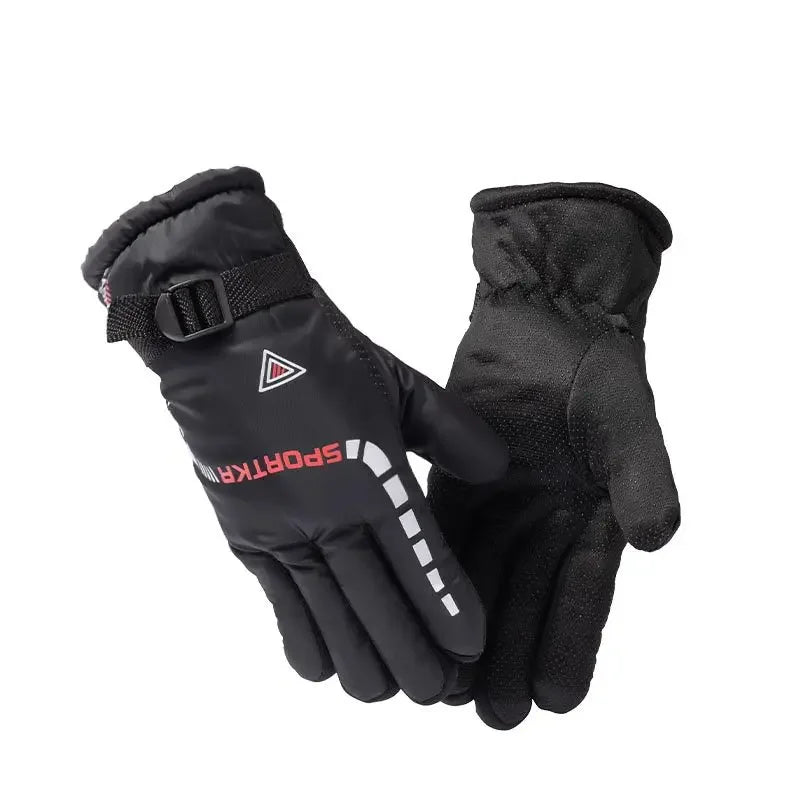 Outdoor Winter Thermal Cycling Gloves – Waterproof, Anti-Slip Ski & Motorcycle Gloves for Men & Women, Warm Sports Gloves