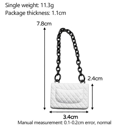1:12 Dollhouse Miniature Shoulder & Crossbody Bags – Decorative Toy Accessories for Dollhouse Collectors