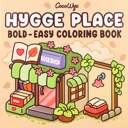 Coloring Books for Adults and Teens, Cute Puppies Cartoon Designs for Relaxation, Cozy Hygge Moment Coloring Fun