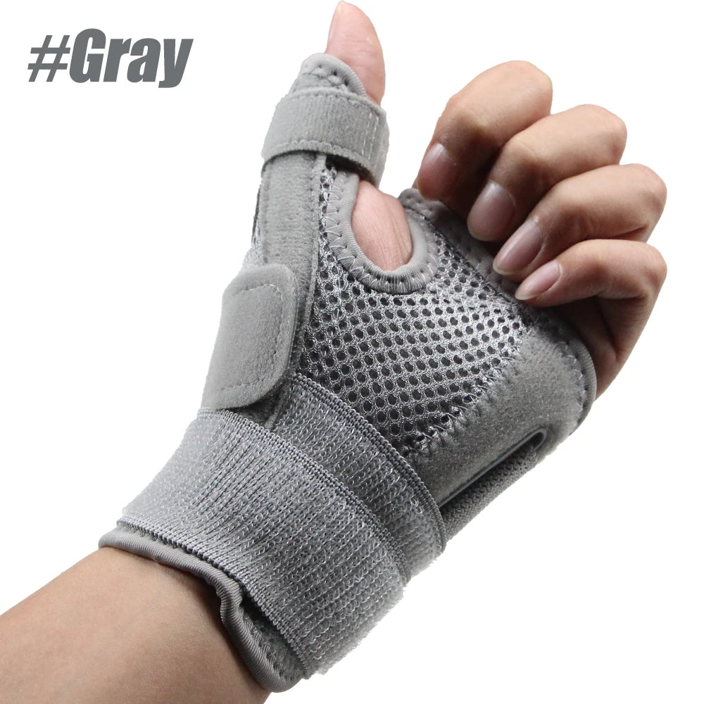 Adjustable Thumb Spica Splint - Thumb Stabilizer Wrist Brace Support for Carpal Tunnel, Arthritis & Tenosynovitis