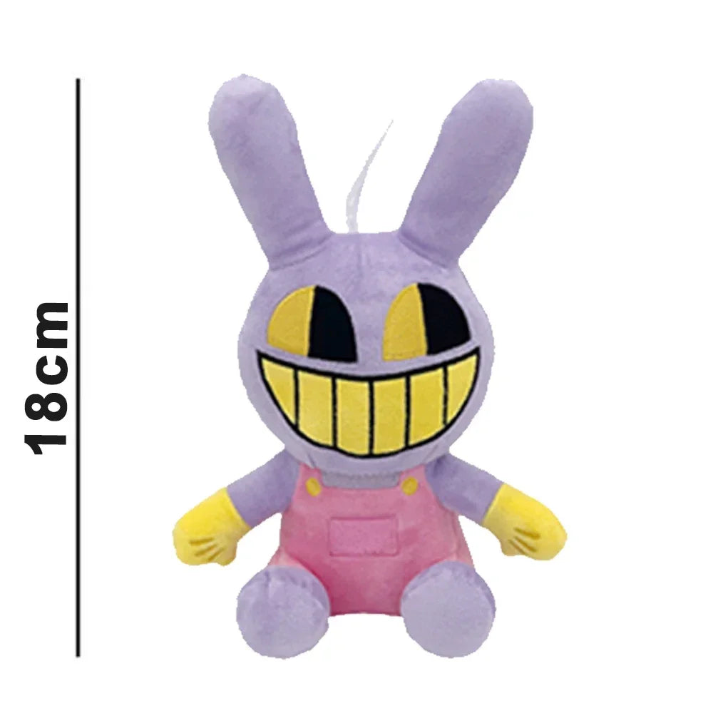 37-Style The Amazing Digital Circus Plush Toys - Clown & Rabbit Stuffed Dolls for Kids, Fans, Collectors & Gifts