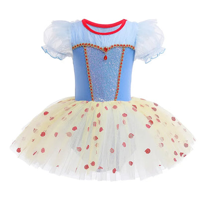 Girls Ballet Tutu Dress - Sequined Princess Party Costume for Dance & Stage Performances