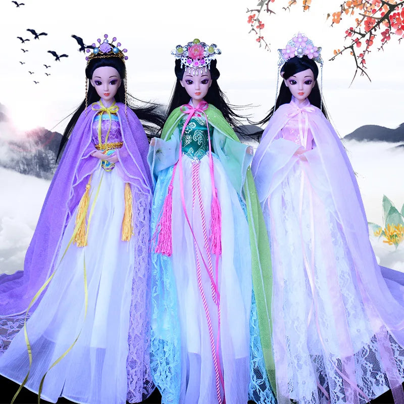 Ancient Dress Imperial Concubine Doll – Jointed Princess Fairy Suit with Clothes