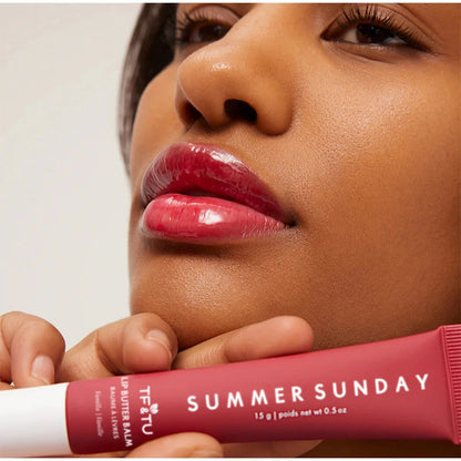 Summer Lip Moisturizing Balm - 15ml Nourishing Lip Care for Smooth Lip Lines and Daily Makeup Hydration