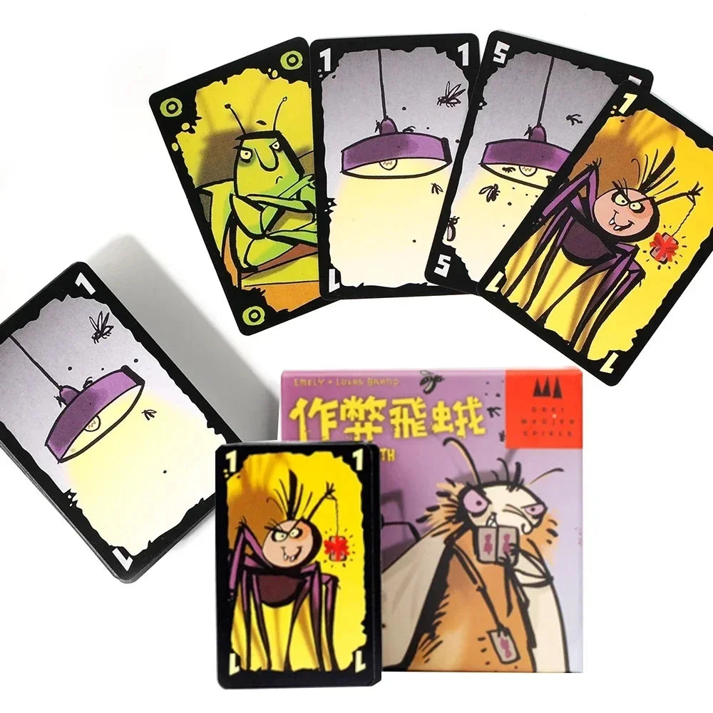 Mogel Motte Polilla Tramposa Card Game - Devir Game Moth Cheating, Royal Xiaoqiang Edition