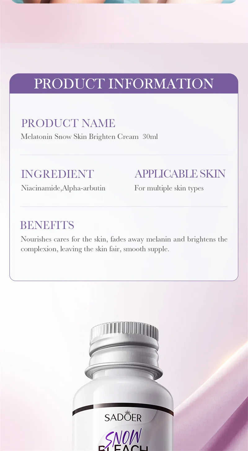 Whitening Cream for Private Parts – Underarm, Inner Thigh & Knee Brightening Serum
