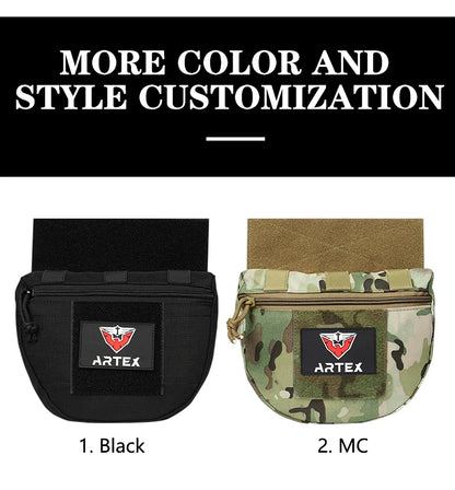 JPC/CPC Tactical Chest Pouch – Large Sub-Pouch MOLLE Expansion for Vest & Lower Belly Storage