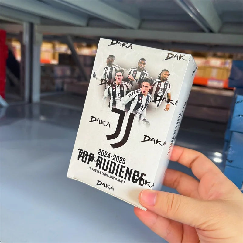 Daka 2024-2025 Football Trading Cards – Manchester City, Juventus, AC Milan, Inter Milan Official Box Gift