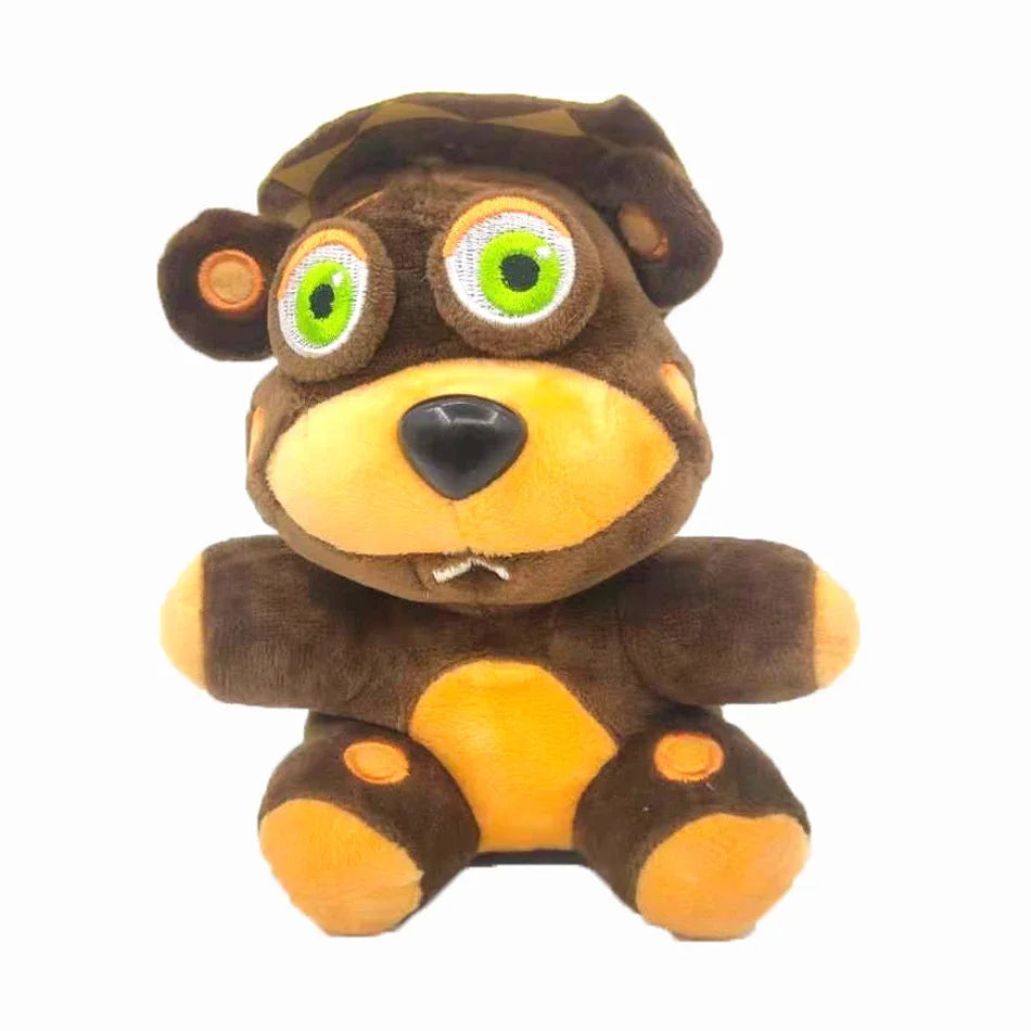 FNAF Freddy’s 18cm Plush Toy – Stuffed Bear & Rabbit Game Plush for Kids Birthday & Christmas Gift
