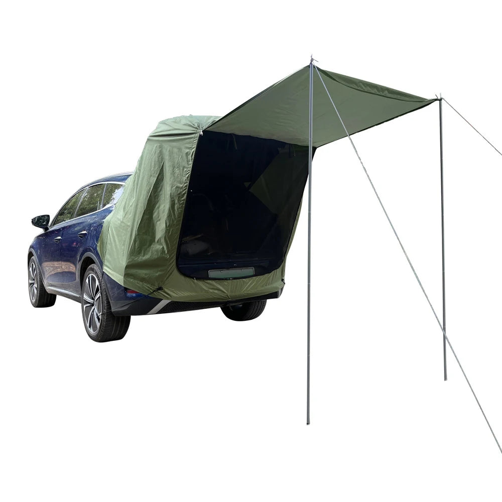 Outdoor Car Rear Tent – Picnic & Camping Canopy, Sunshine-Proof, Rain-Proof Car Rear Extension Tent