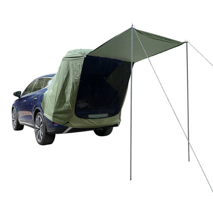 Outdoor Car Rear Tent – Picnic & Camping Canopy, Sunshine-Proof, Rain-Proof Car Rear Extension Tent