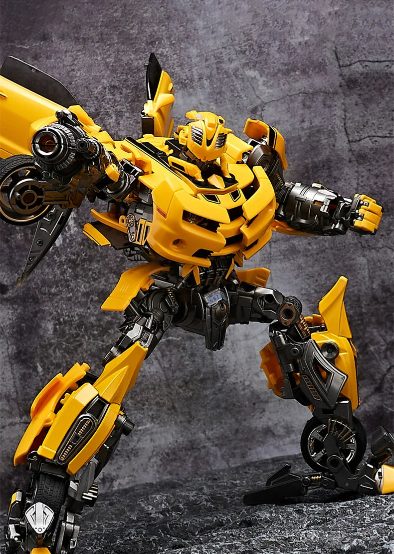 30CM Transforming Robot Toy – Optimus Prime, Bumblebee & Megatron Alloy Action Figures for Kids