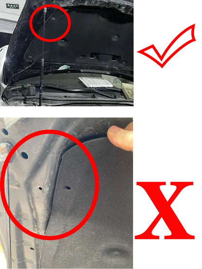 Toyota Camry XV40 Hood Insulation Pad - Engine Soundproof Cotton Cover for 2007–2011 Models