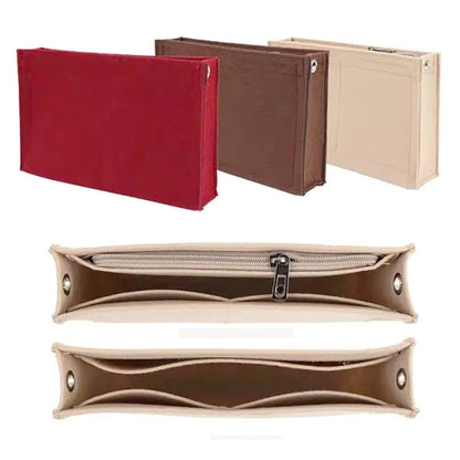Felt Insert Bag — Durable Portable Purse Liner for Storage & Organization