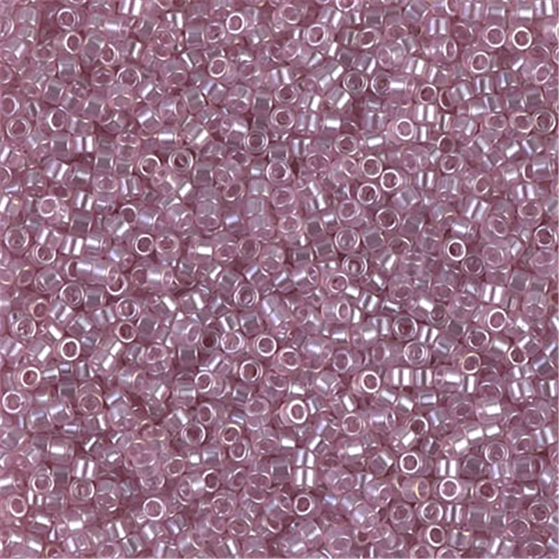 Miyuki Delica 11/0 Seed Beads - Glazed Luster Glass Beads for DIY Jewelry Making