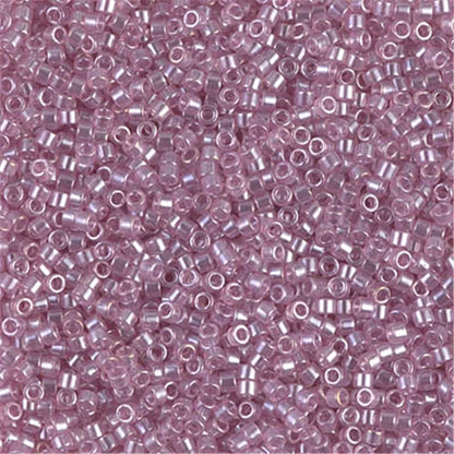 Miyuki Delica 11/0 Seed Beads - Glazed Luster Glass Beads for DIY Jewelry Making