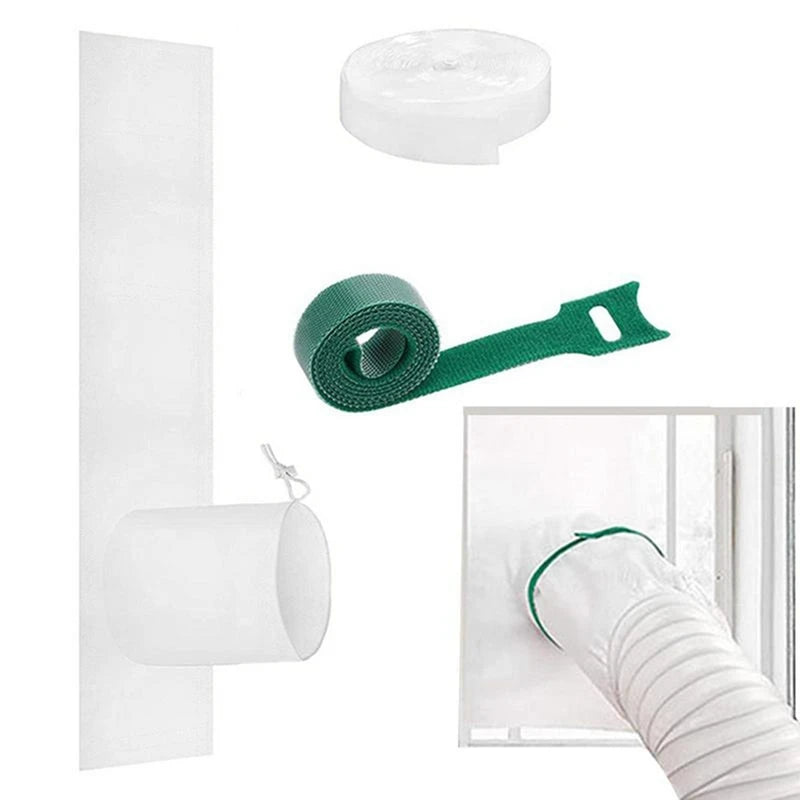 AGOUP Portable Air Conditioner Window Seal Kit for Sliding & Tilt Windows AC Exhaust Outlet Cover