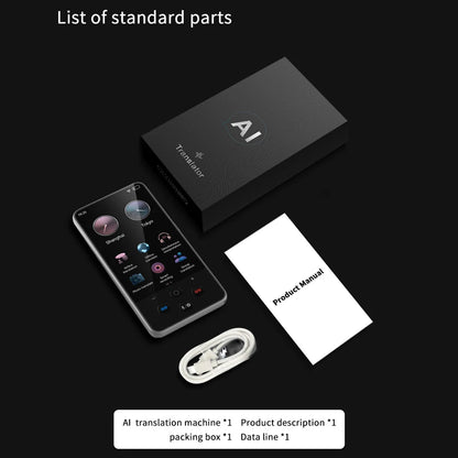 S85 Pro Language Translator Device - 138 Languages, 4-inch Screen, Voice & Video Recording, Offline Translation, 8GB Storage & 2000mAh Battery