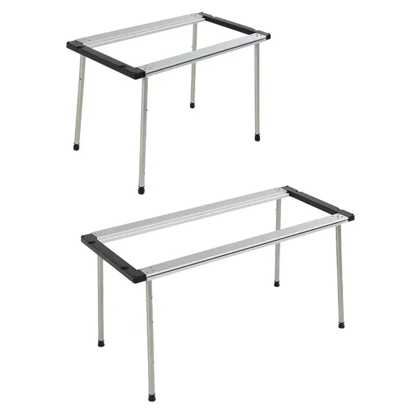 Camping IGT Stainless Steel Telescopic Table Legs – Three-Gear Adjustable Picnic Table Legs for Outdoor Use