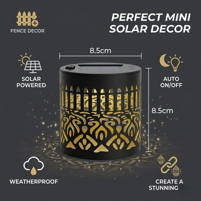 2026 Solar Outdoor Wall Light - Waterproof Projection Lamp for Yard, Patio & Landscape Decor