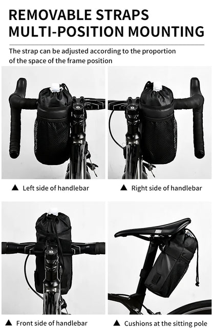 ESLNF Bike Water Bottle Holder – Insulated Cycling Kettle Carrier Pouch for MTB & Road Bicycles