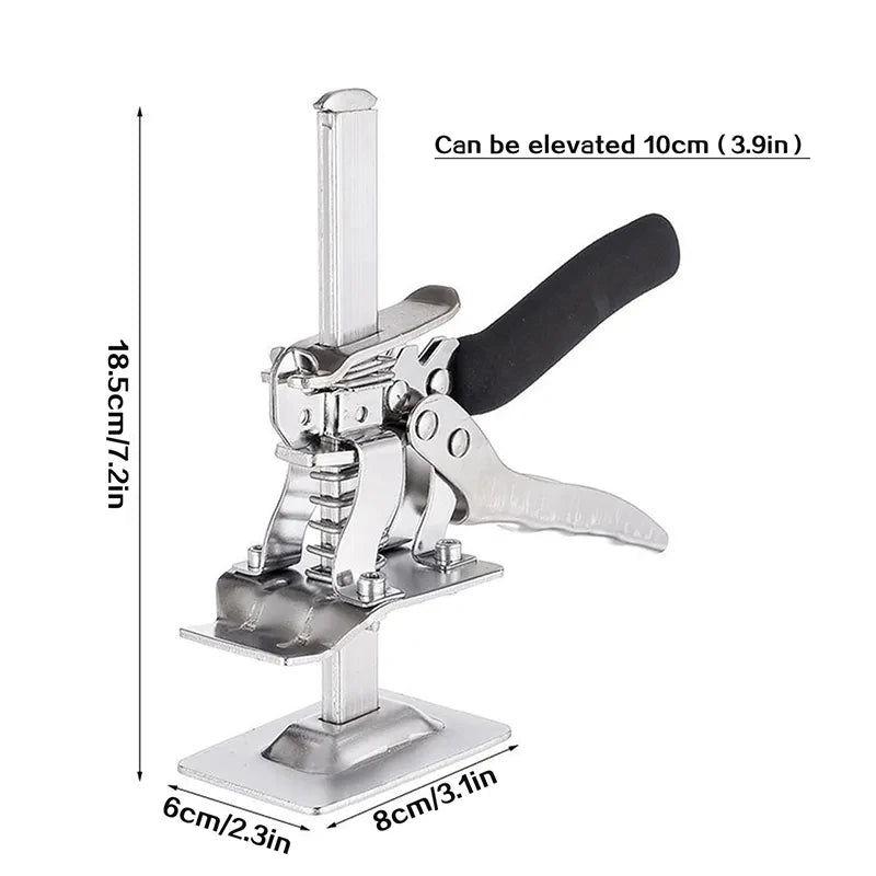 Labor-Saving Lifting Tool | Arm Jack for Door Panels, Drywall, Cabinet Boards, Tile Height Adjuster Elevator Tool