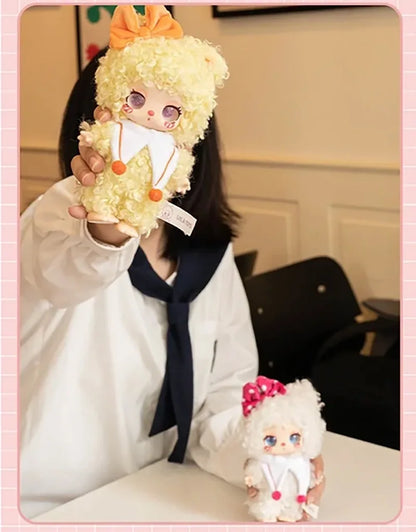 Liila Lucky Cat V3 Series Blind Box Toy – Plush Vinyl Pendant Doll, Kawaii Anime Figure Handbag Charm for Girls Gift