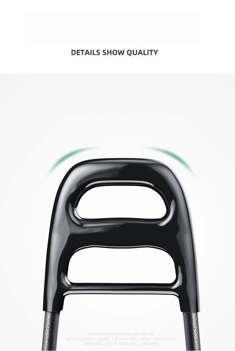 Lightweight Folding Grocery Shopping Trolley – Hand-Pull Cart for Household & Outdoor Travel