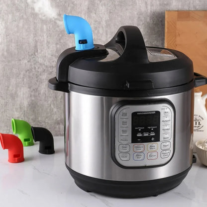 Pressure Cooker Silicone Steam Release Valve – Durable Exhaust Pipe & Diverter Safety Accessory for Pressure Cookers