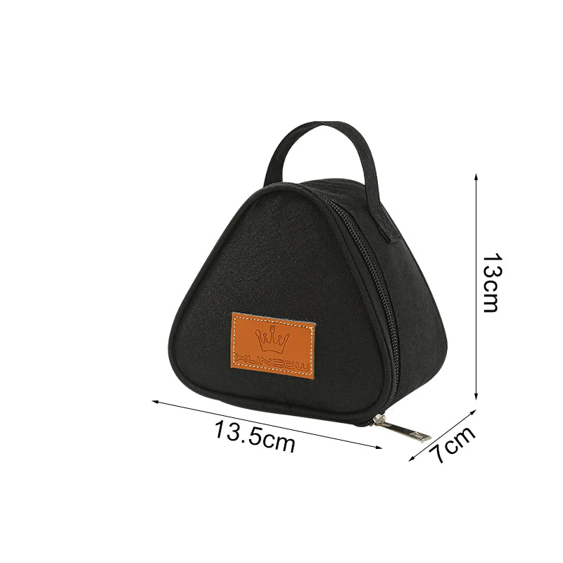 New Triangular Insulation Bag: Mini Aluminum Foil Student Rice Ball Bag - Cute Portable Lunch Box for Outdoor Lunches