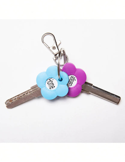 8-Piece Color-Coded Key Covers - Durable Key Protection Cases for Home, Office & Keychains