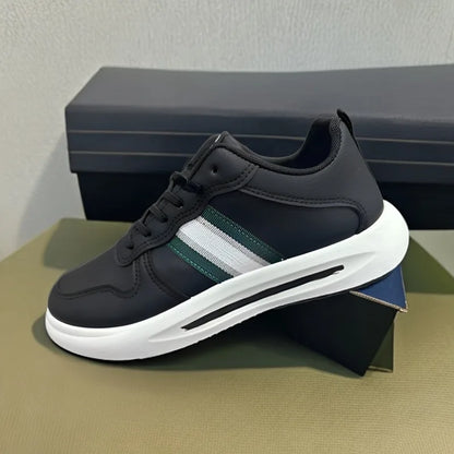 2024 New Men’s Casual Shoes – Fashionable Comfort Mesh Platform Sneakers for Outdoor Sports & Tennis