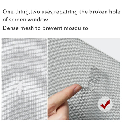Say Goodbye to Pesky Insects: 50/25/15pcs Adhesive Anti-Mosquito Net Patches - Fix Net Window Screen Repair Stickers for Home - Keep Flies and Bugs Out with Ease