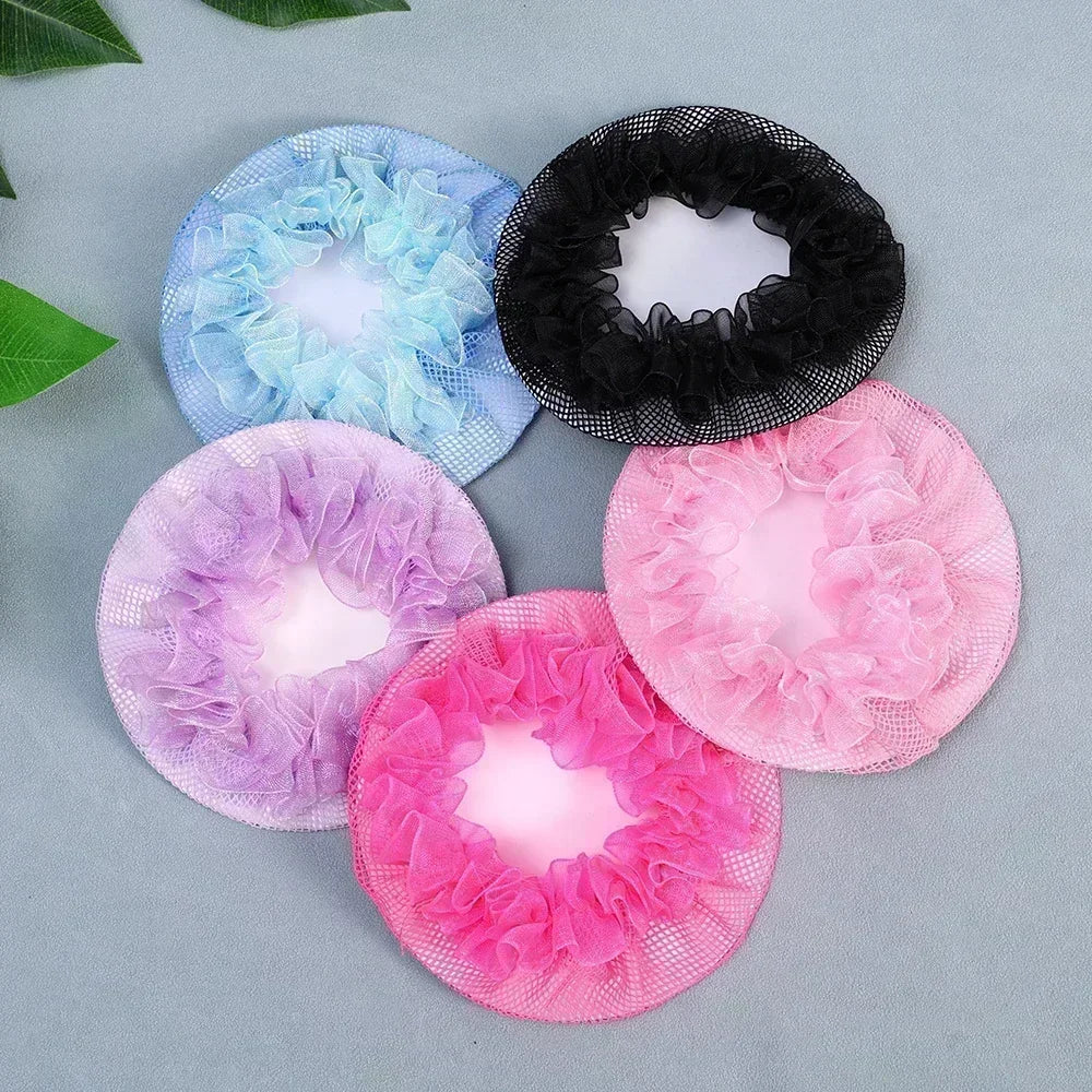 Women’s Ballet Hair Net – Adjustable Elastic Drawstring for High-Quality Weave & Hair Styling