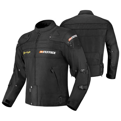 DUHAN Windproof Motocross Jacket & Pants for Men – Wear-Resistant Motorcycle Gear with Body Armor, Winter Moto Clothing
