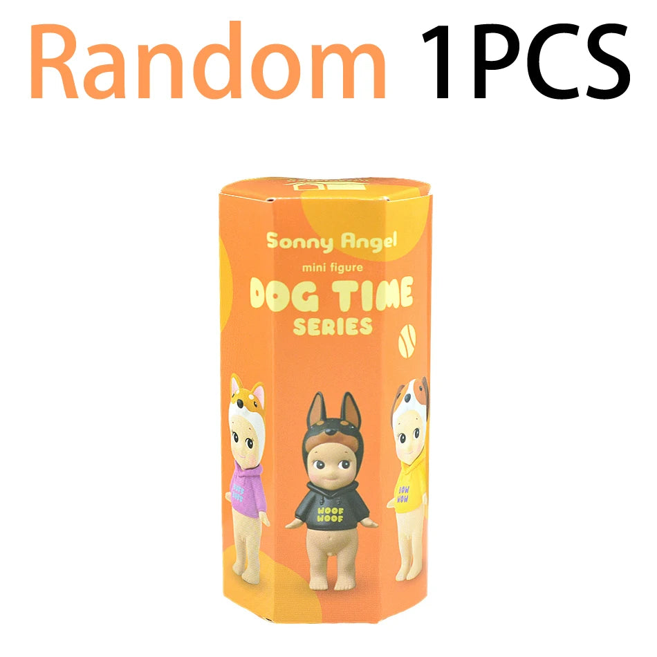75-Style Kawaii Sonny Angel Mini Figure Blind Box – Dreaming Dogtime Collectible Doll for Kids & Fans