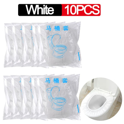 Disposable Toilet Seat Covers - Portable Waterproof Travel Toilet Seat Pads for Safe Bathroom Hygiene Accessories