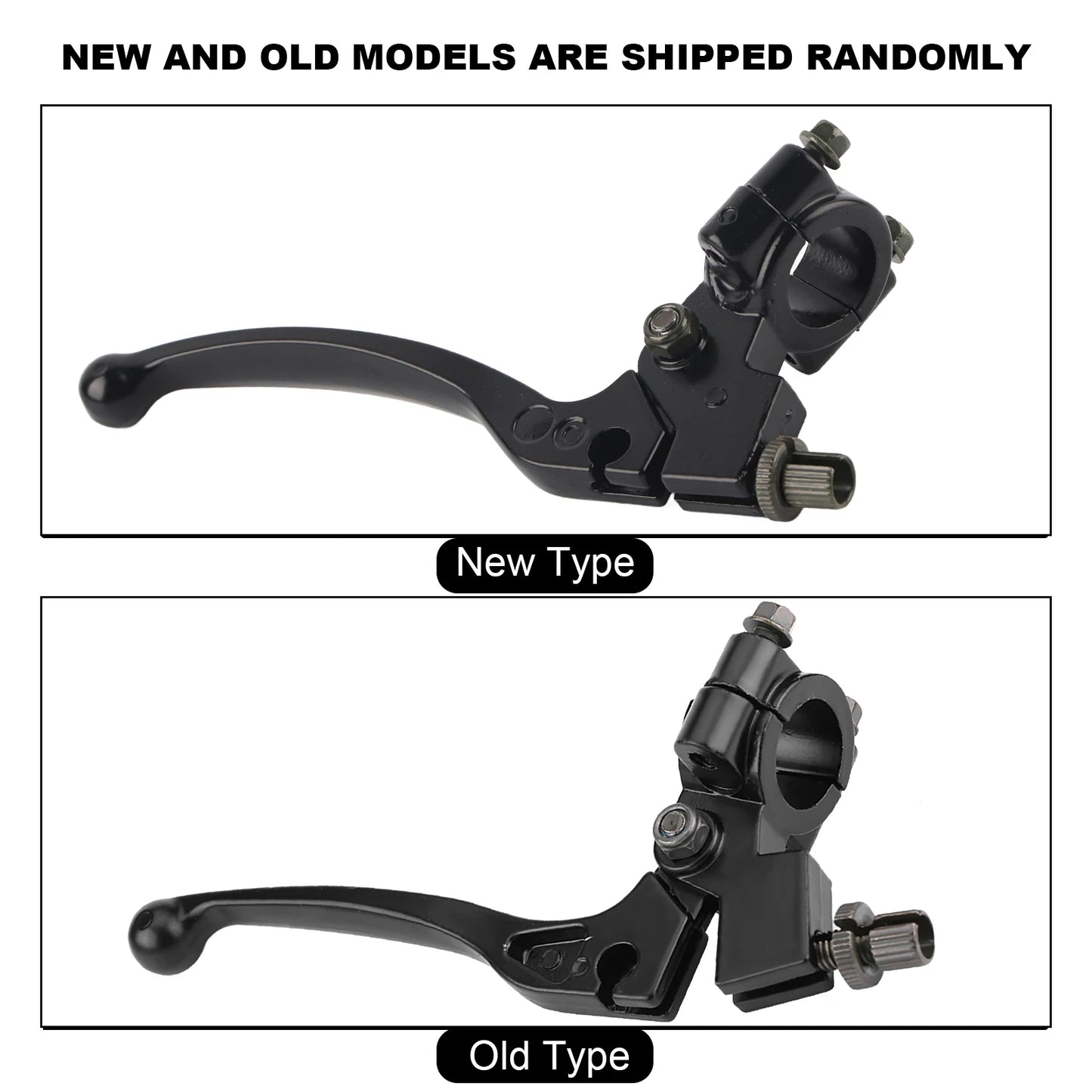 22mm Folding Clutch Lever with Perch — Motorcycle Handle Replacement for 50CC–125CC Dirt Pit Bike