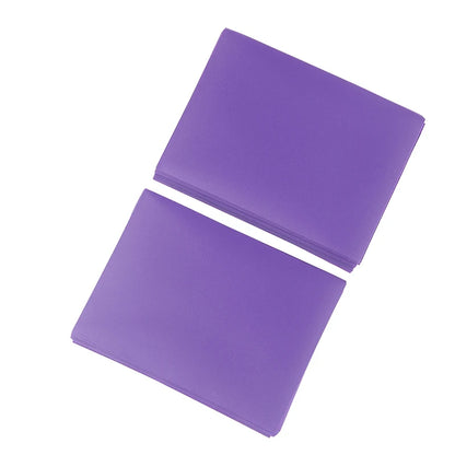 100PCS Matte Colorful Trading Card Sleeves - 66×91mm TCG Card Protectors for Pokémon, Tarot & Board Games