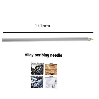 Alloy Scribe Pen - Carbide Scriber for Metal, Woods, Glass, and Tiles Cutting - Precision Marker Pencil for Metalworking and Woodworking Hand Tools 2024