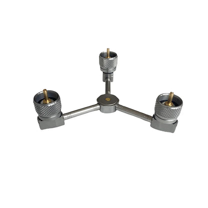 3-in-1 Butane Gas Adapter - Three-Outlet Fuel Tank Conversion & Gas Distributor Head