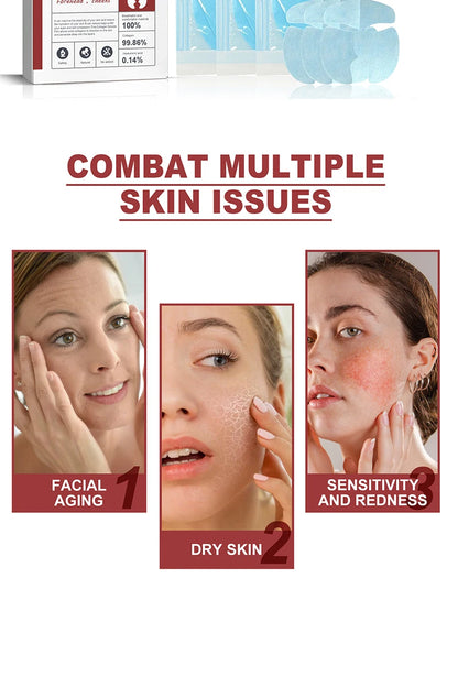Collagen Membrane for Eye Rejuvenation – Lightens Wrinkles, Dark Circles & Bags, Firming & Moisturizing Skin