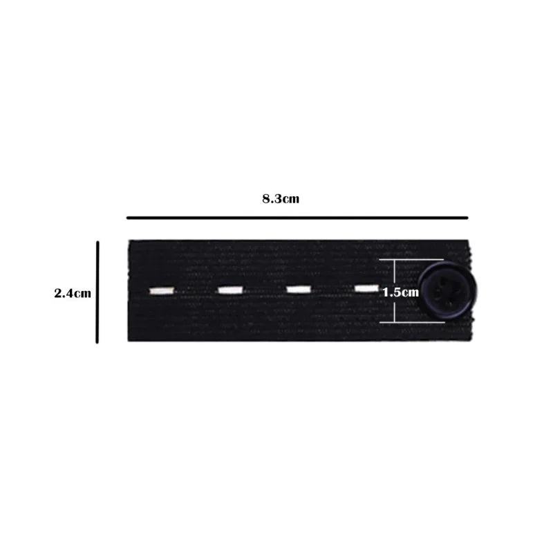 1/2/3Pcs Pant Extender Belt – Unisex Waist Band for Trousers, Jeans, Skirts & Maternity, DIY Sewing Supplies