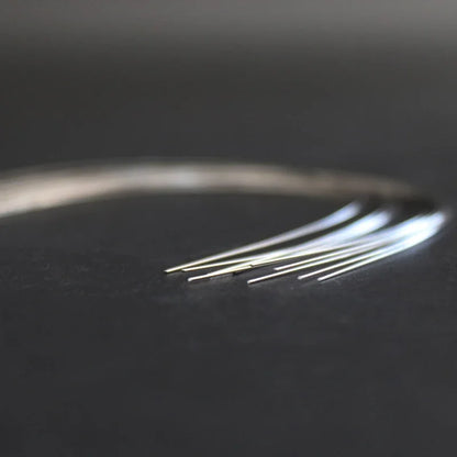 2 Packs Stainless Steel Arch Wires – 20pcs Natural Round & Rectangle Wires for Upper & Lower Braces