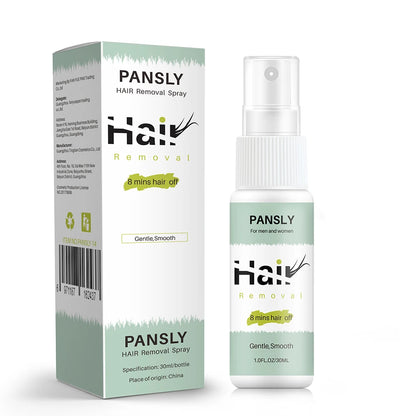 100ML Hair Removal Spray - Painless Hair Reduction Treatment for Smooth Skin and Hair Growth Inhibition