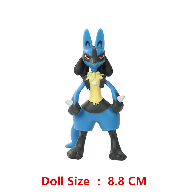 Pokemon 4-13cm Anime Figures – Pikachu, Mewtwo, Charmander, Blastoise Action Model Toy Gifts