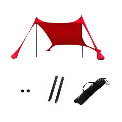 Outdoor Beach Tent Sun Shelter – Windproof UPF50+ Portable Camping Canopy for Family