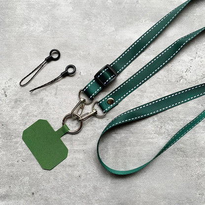 Simplicity Crossbody Cell Phone Lanyard – Adjustable Neck Strap with Universal Clip Gasket, Anti-Lost Mobile Phone Lanyard