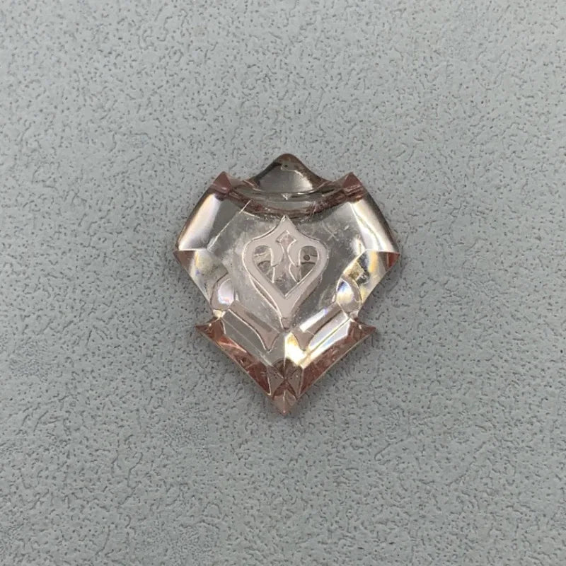 FF14 Job Crystal Keychain - Transparent Anime Cosplay Charms for Sage, Reaper, Dark Knight & More